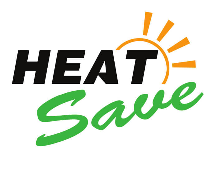HeatSave wit logo zwart oranje groen