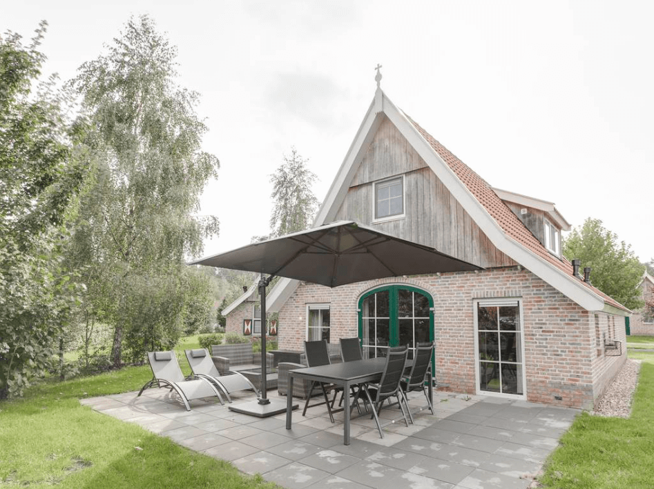 woning met straalkachels