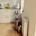 witte bijverwarming in keuken